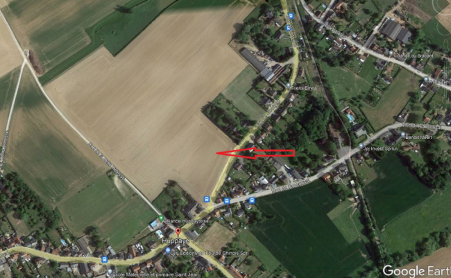 Terrain en vente à Huppaye, rue de Jodoigne